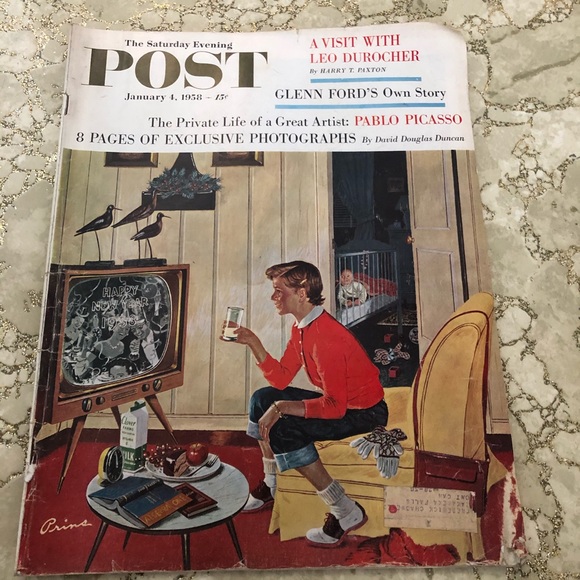 1958 Saturday Evening Post - JAN 4/25 - Picture 3 of 4